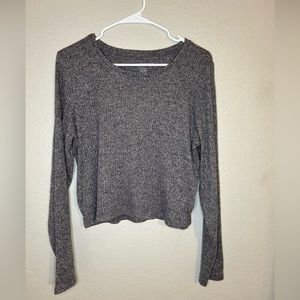 American Eagle Outfitters Women’s Size XL Gray Speckled Pullover Sweater